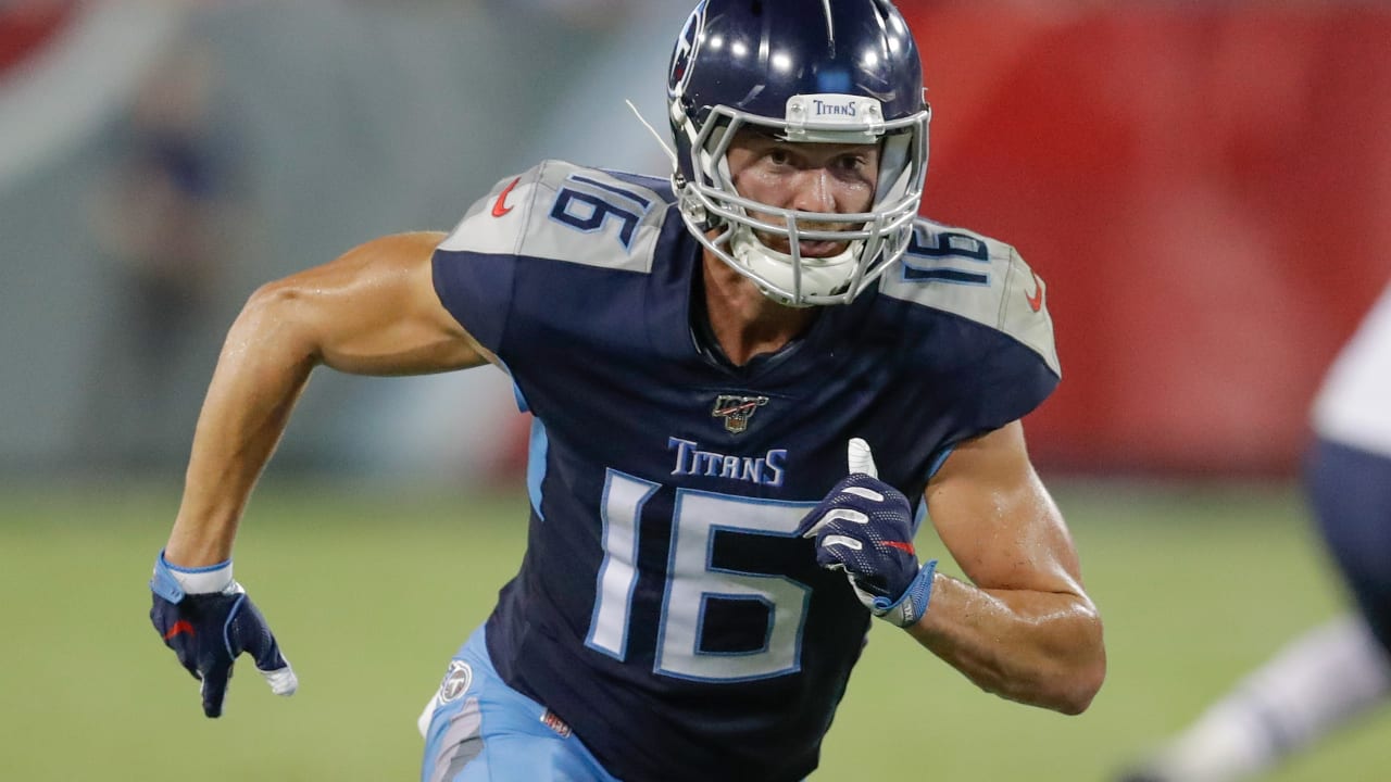 Titans Promote WR Cody Hollister to 53-Man Roster, Waive OL Aaron Stinnie