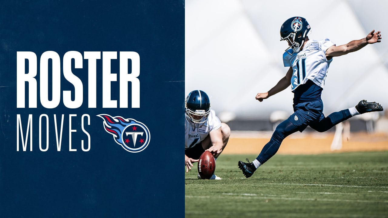 Titans Add Kicker Caleb Shudak to the Team's 53-Man Roster Ahead of  Sunday's Game vs Bengals