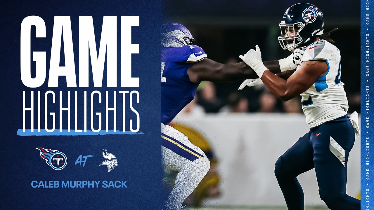 Caleb Murphy Explodes Up The Middle For 13 Yard Sack Game Highlights