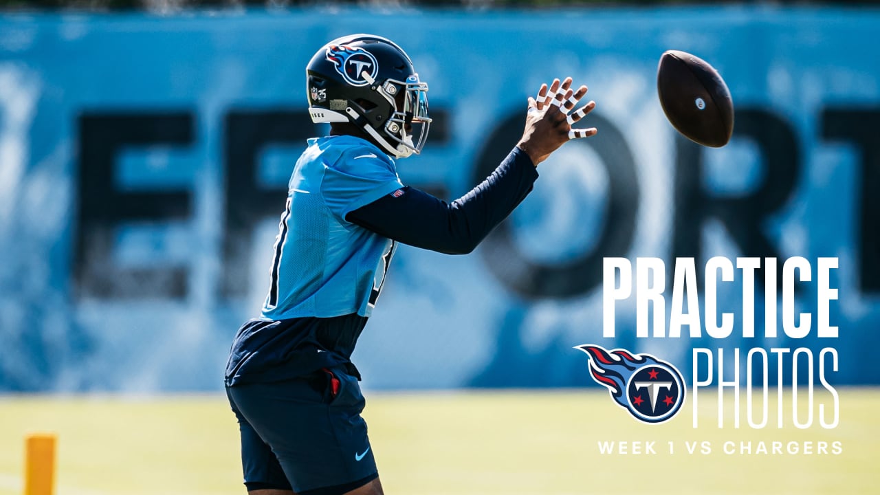 PHOTOS: Tennessee Titans practice before week 1 opponent the New York Giants