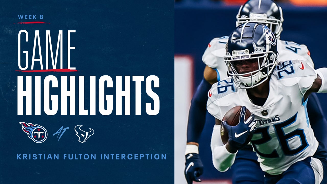 Tennessee Titans vs. Houston Texans  2022 Week 8 Game Highlights 