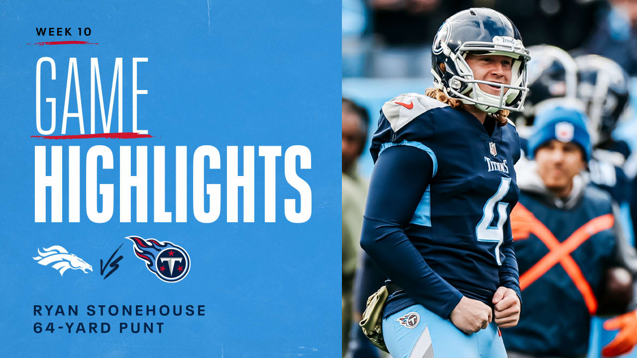 Ryan Stonehouse of the Tennessee Titans warms up prior to game News  Photo - Getty Images