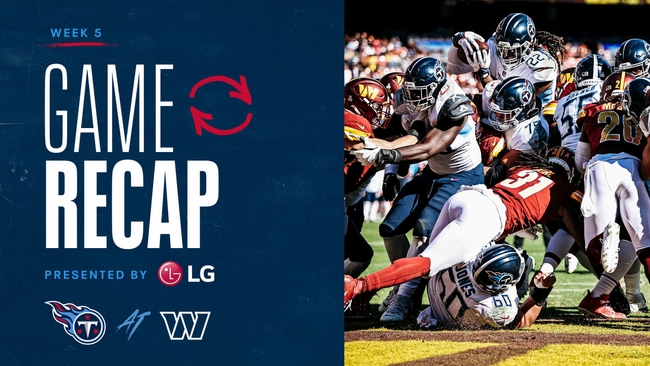 NFL Week 8 Game Recap: Washington Commanders 17, Indianapolis