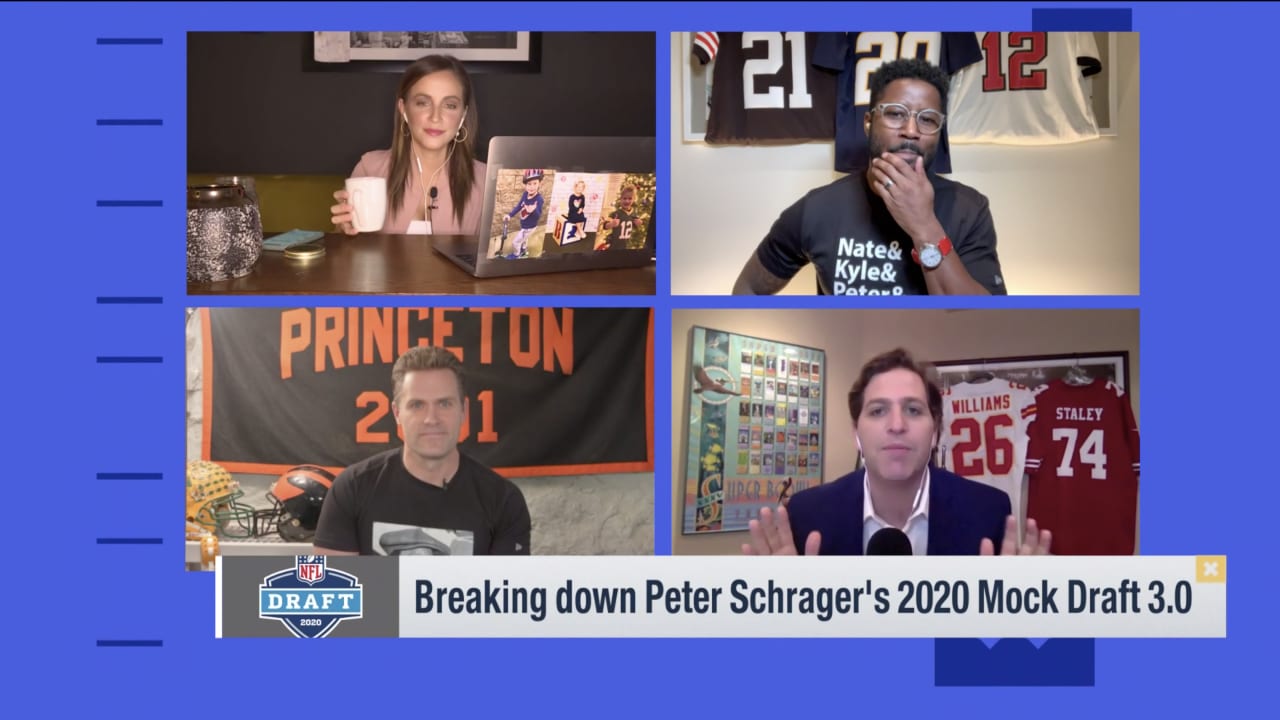 Peter Schrager Breaks Down His Mock Draft 3.0