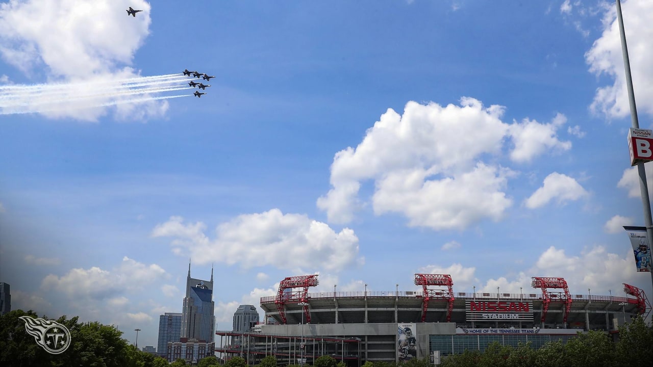 Blue Angels Fly Over Nashville, Nissan Stadium