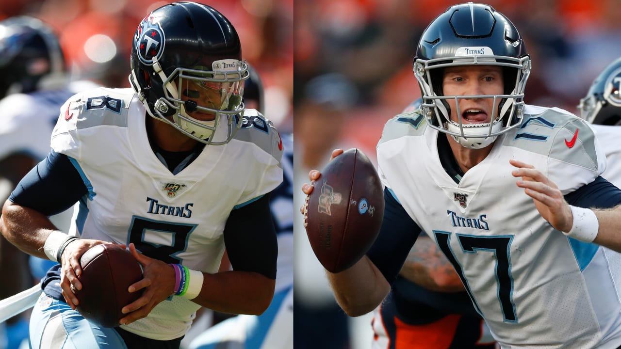 Titans Qbs Marcus Mariota Ryan Tannehill React To Qb Change In