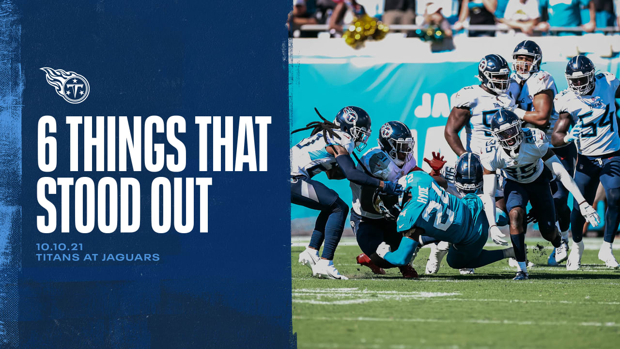 Six Things That Stood Out from Sunday's Titans Win Over the Jaguars - Vimarsana News