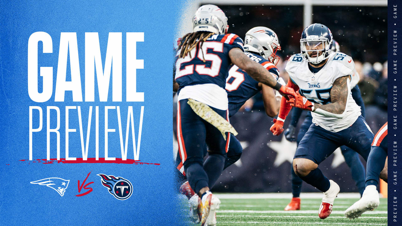 Game Preview: Titans Host Patriots in Final Preseason Game