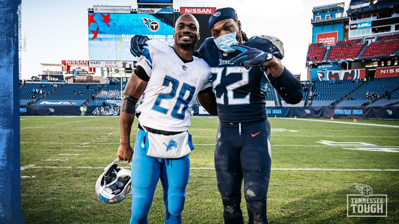 LOOK: Fan-made Adrian Peterson Tennessee Titans jerseys are awesome