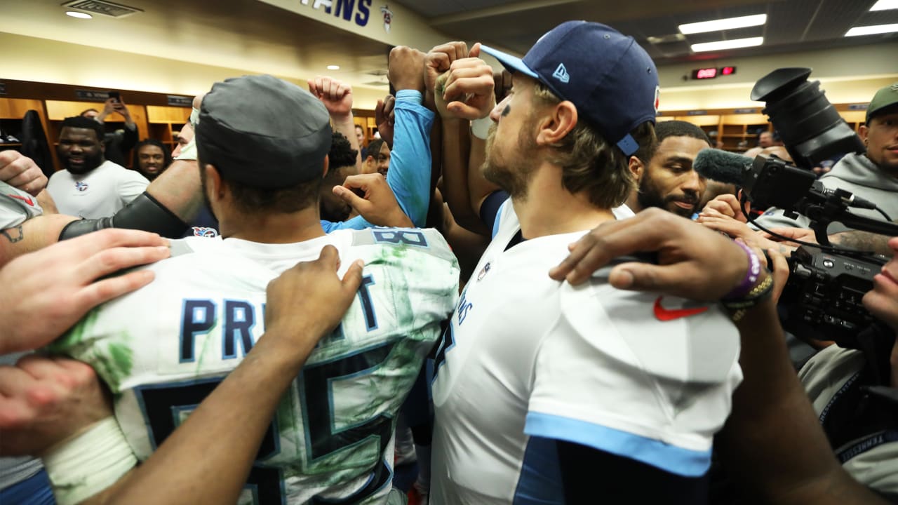 Mike Vrabel's postgame locker room speech after Tennessee Titans' Week 1  win over Browns