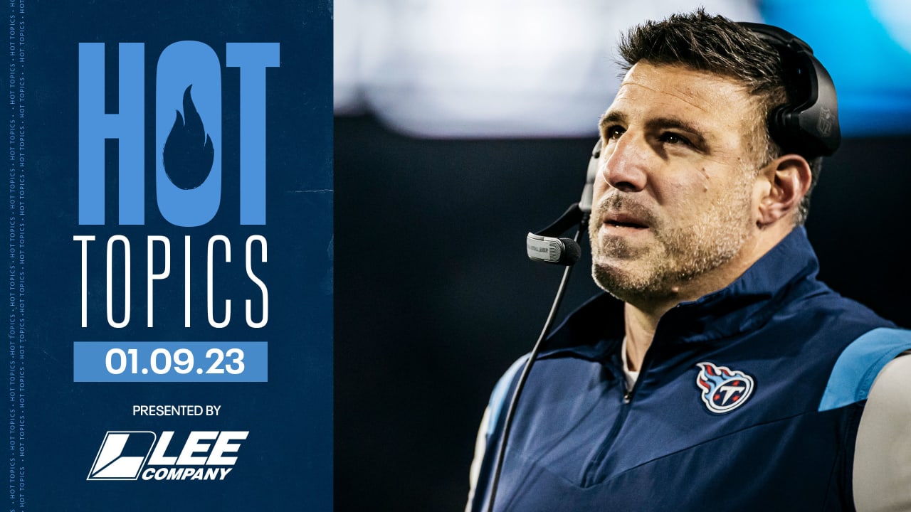 Six Hot Topics from Titans Coach Mike Vrabel's Presser