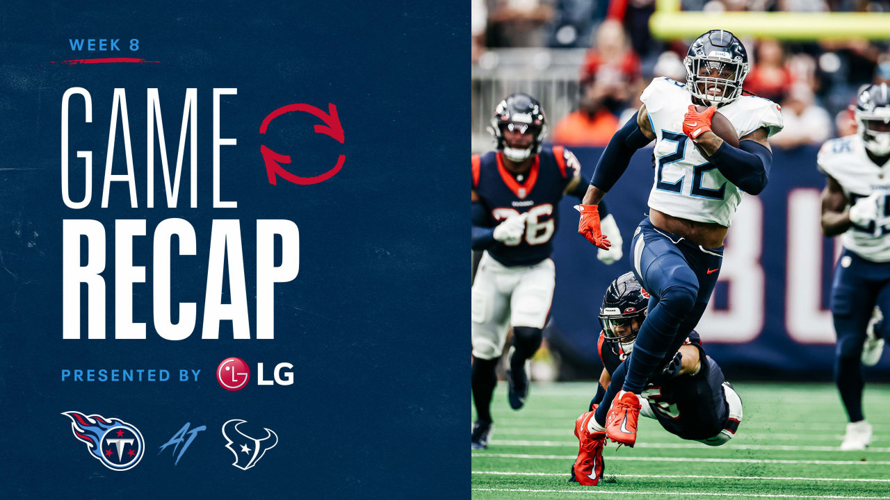 Tennessee Titans vs. Houston Texans RECAP, SCORE and STATS