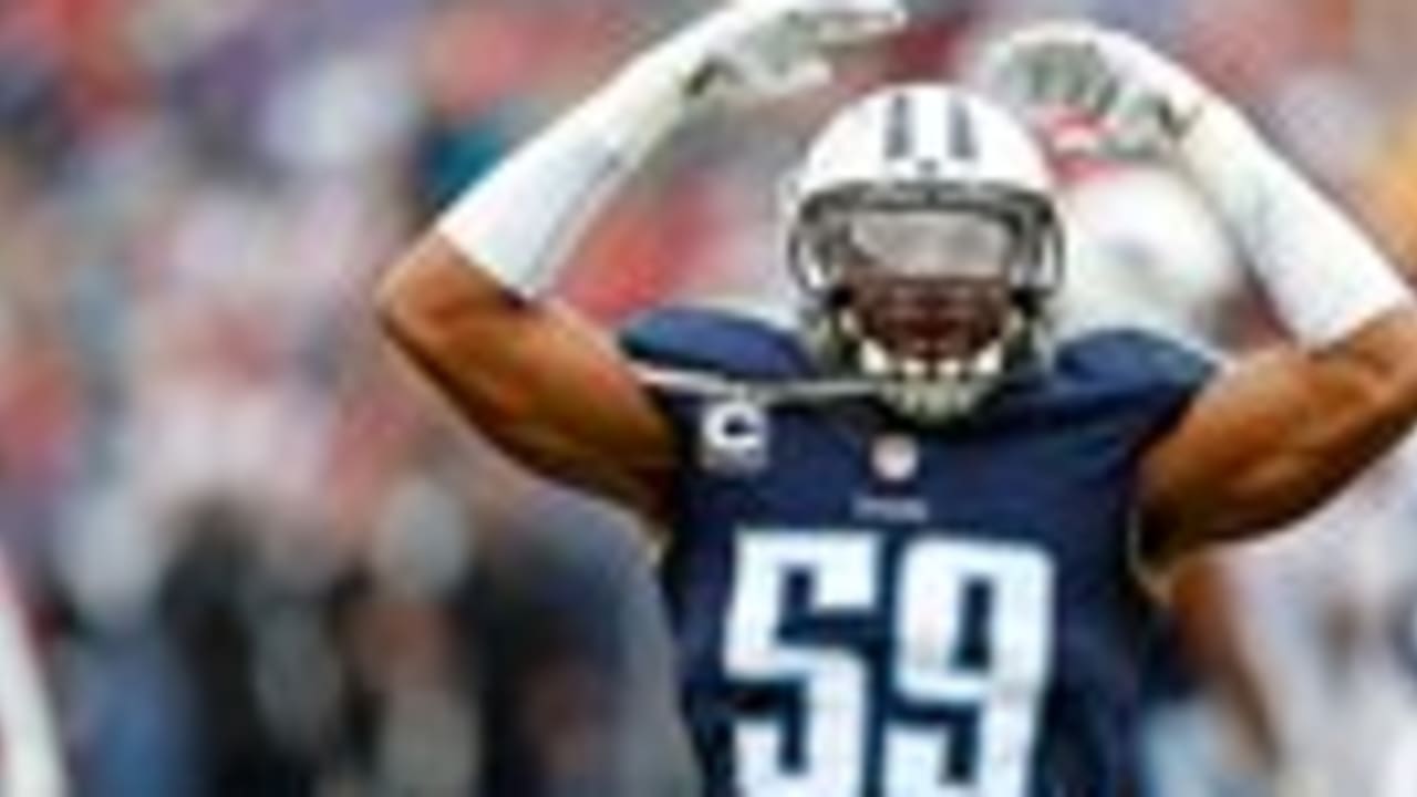 Tennessee Titans inside linebacker Wesley Woodyard (59) wants