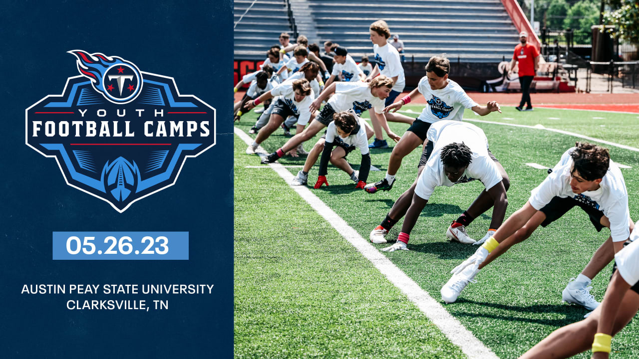 Youth and High School Football Camps featuring NFL players and coaches