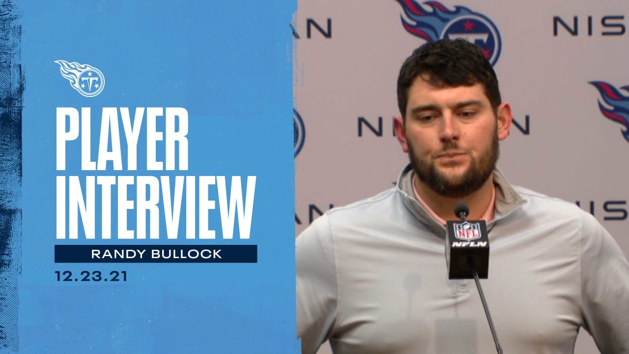 Always Special to Help the Team Win | Randy Bullock Player Interview