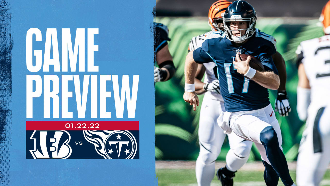 Game Preview: Titans Host Bengals in Divisional Round - Vimarsana News