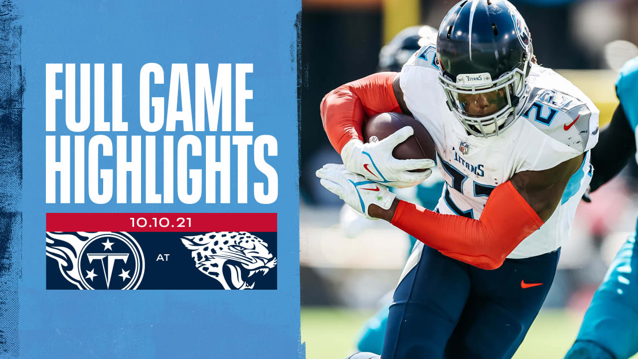 Tennessee Titans vs Jacksonville Jaguars video highlights, game score