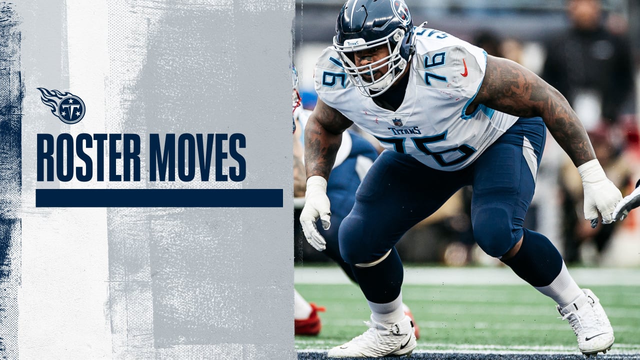 Tennessee Titans to release left guard Rodger Saffold