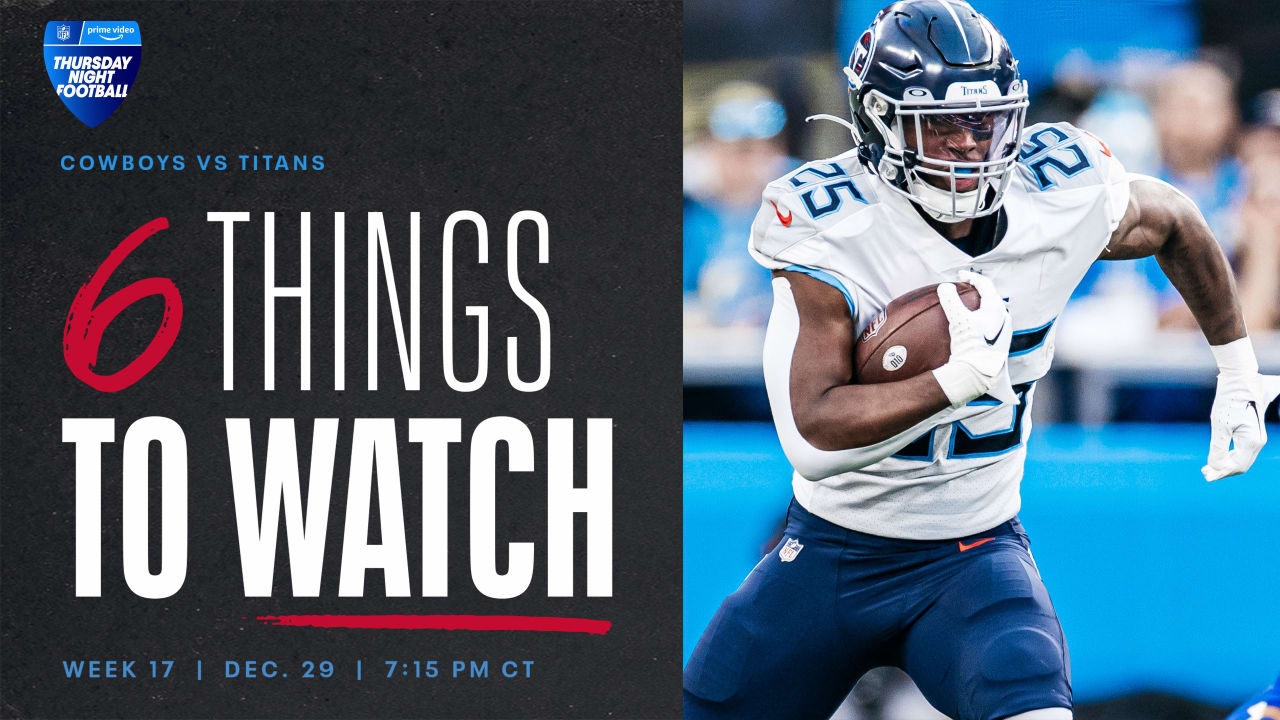 What time is the NFL game tonight? TV schedule, channel for Cowboys vs.  Titans in Week 17