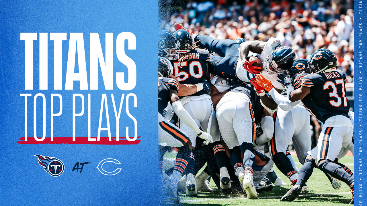 Titans' Top Plays vs. Bears Preseason Week 1