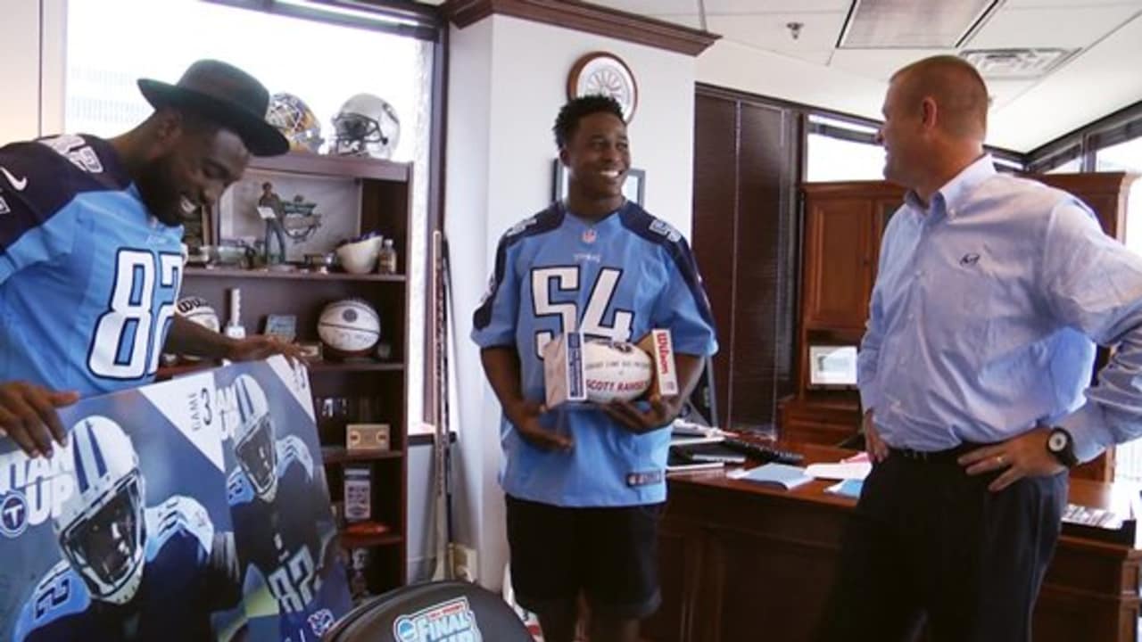 Tennessee Titans Surprise Season Ticket Members with Tickets