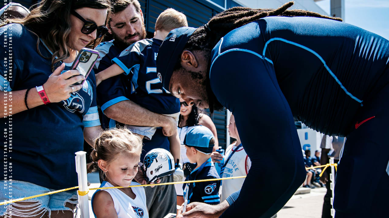 Happy first home game @titans 