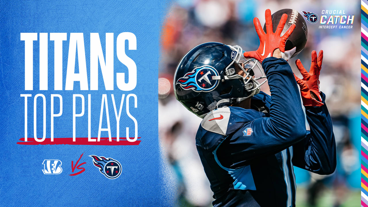 Titans' Top Plays vs. Bengals Week 4