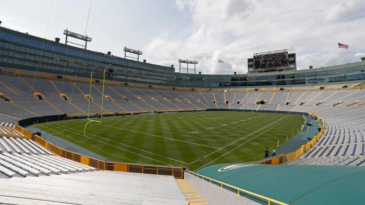 Lambeau Field, section 138, home of Green Bay Packers, page 1