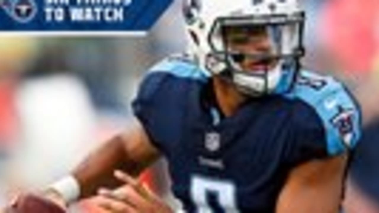 Six Things to Watch for the Titans in Sunday's Game vs the Texans