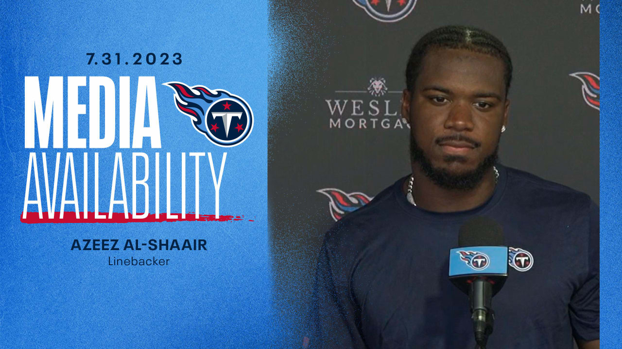 Tennessee Titans Roster Profile: LB Azeez Al-Shaair - Music City