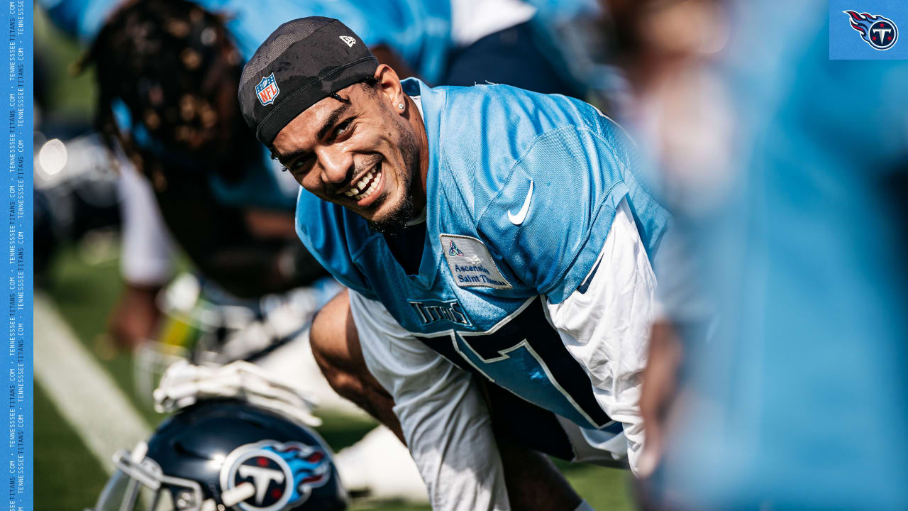 Tennessee Titans safety Amani Hooker (37) readies to defend during their  game against the Indianapolis Colts Sunday, Oct. 23, 2022, in Nashville,  Tenn. (AP Photo/Wade Payne Stock Photo - Alamy