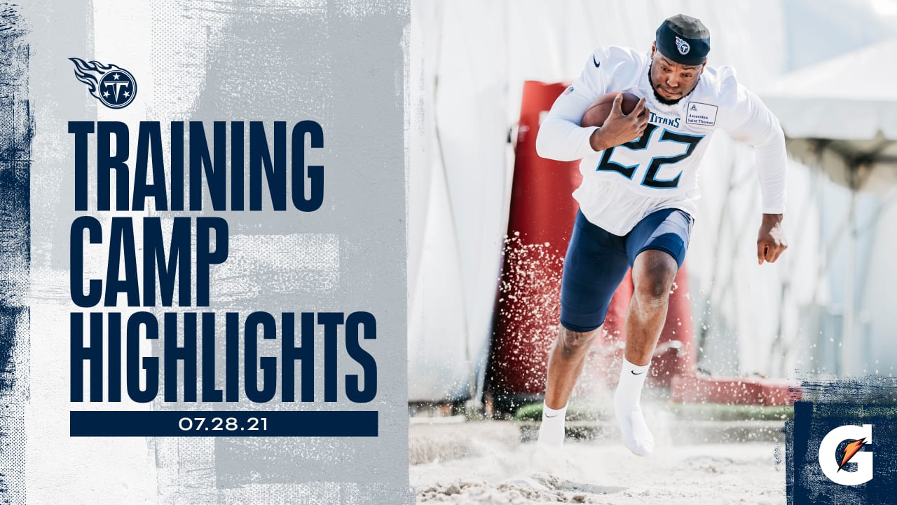 First Day of Titans Training Camp Practice Highlights