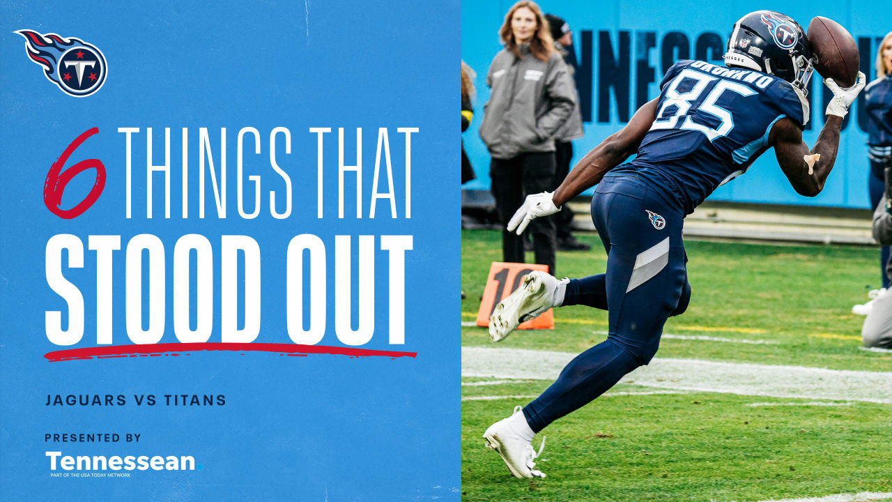 Six Things That Stood Out for the Titans in Sunday's Loss to the