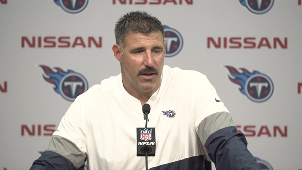 Titans Coach Mike Vrabel: There Were a Lot of Missed Opportunities