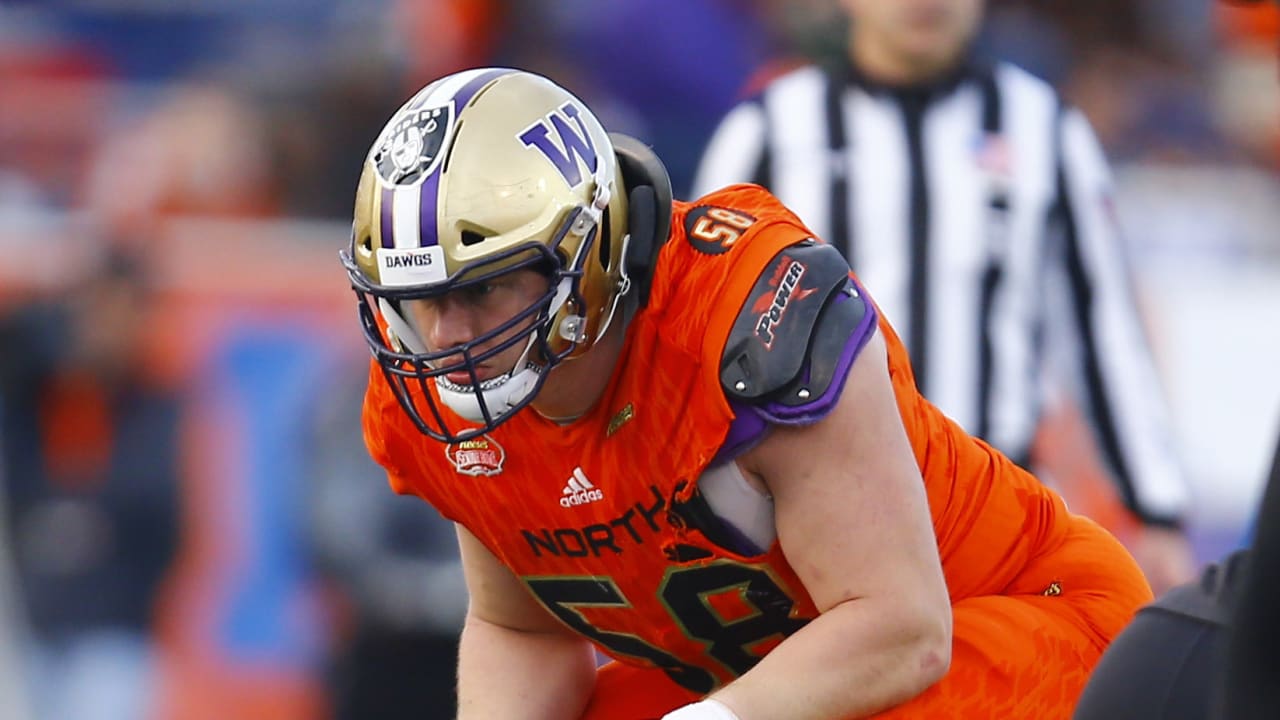 2019 NFL Draft Falcons select Kaleb McGary in the first round