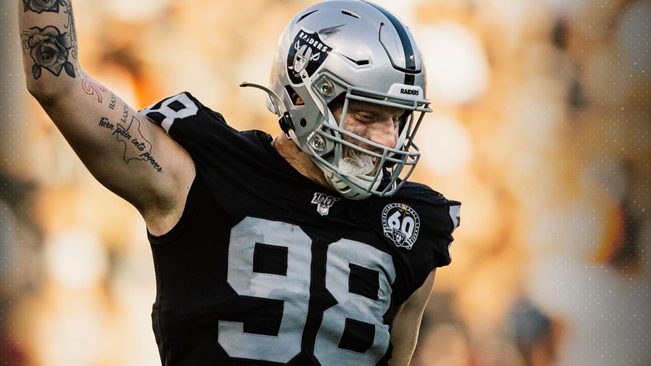 Raiders' Maxx Crosby fined again by NFL for QB hit