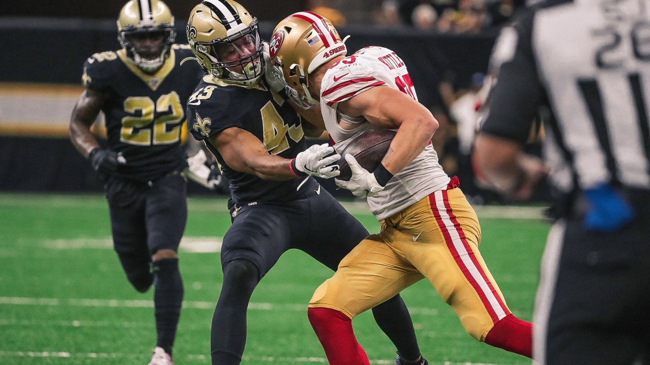 Daniel Brown on X: George Kittle is wearing a Jimmy Garoppolo