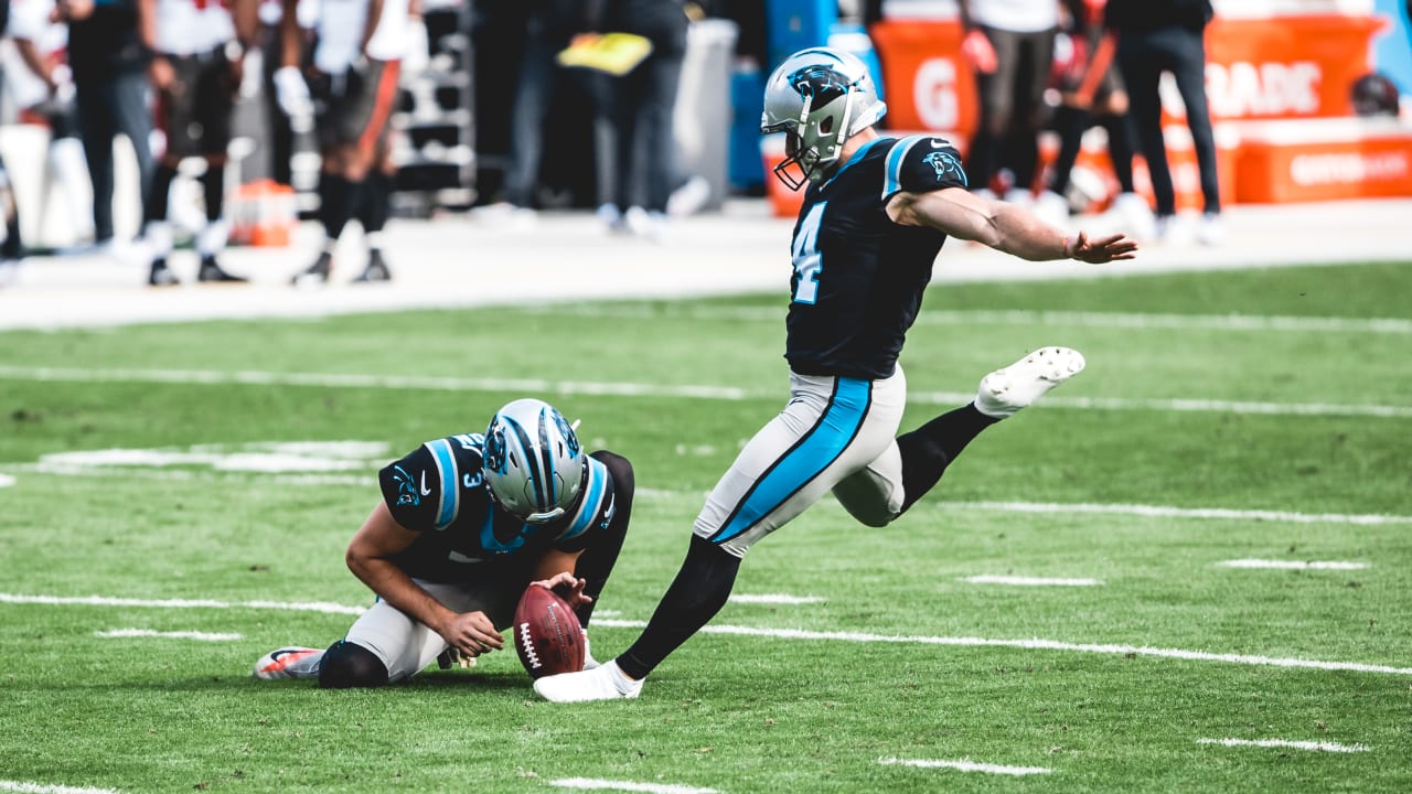 Panthers kicker Joey Slye makes NFL debut, honors brother