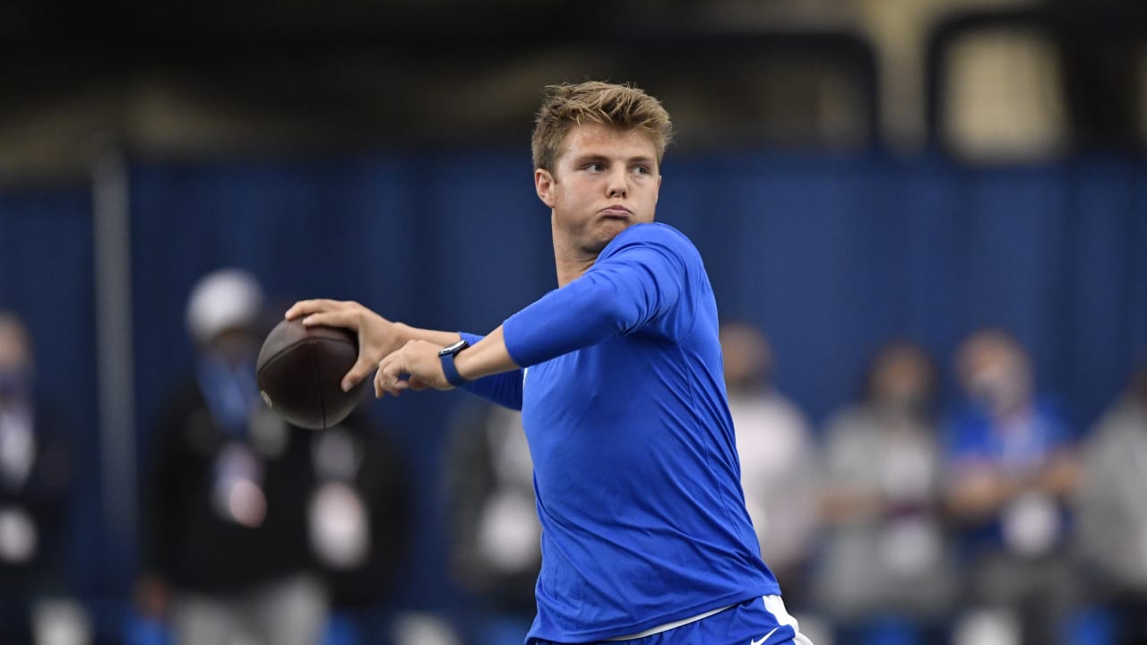 Zach Wilson states his case with impressive pro day