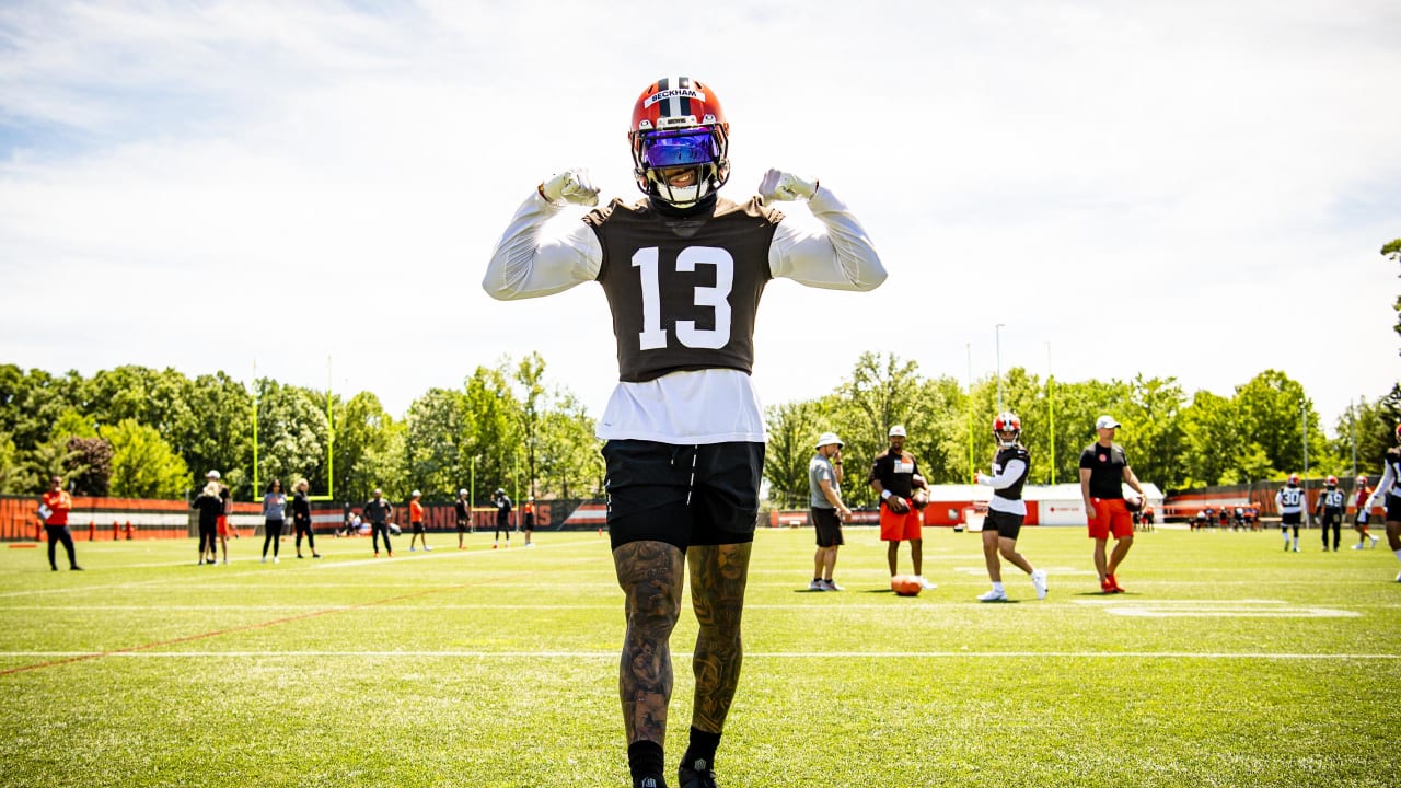 Odell Beckham Jr. is Cleveland Browns camp day 2 star