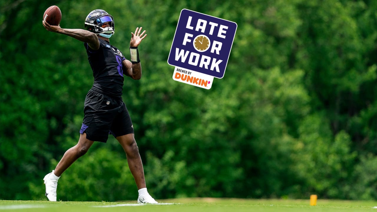 Check Out Lamar Jackson's First Pitch at Camden Yards