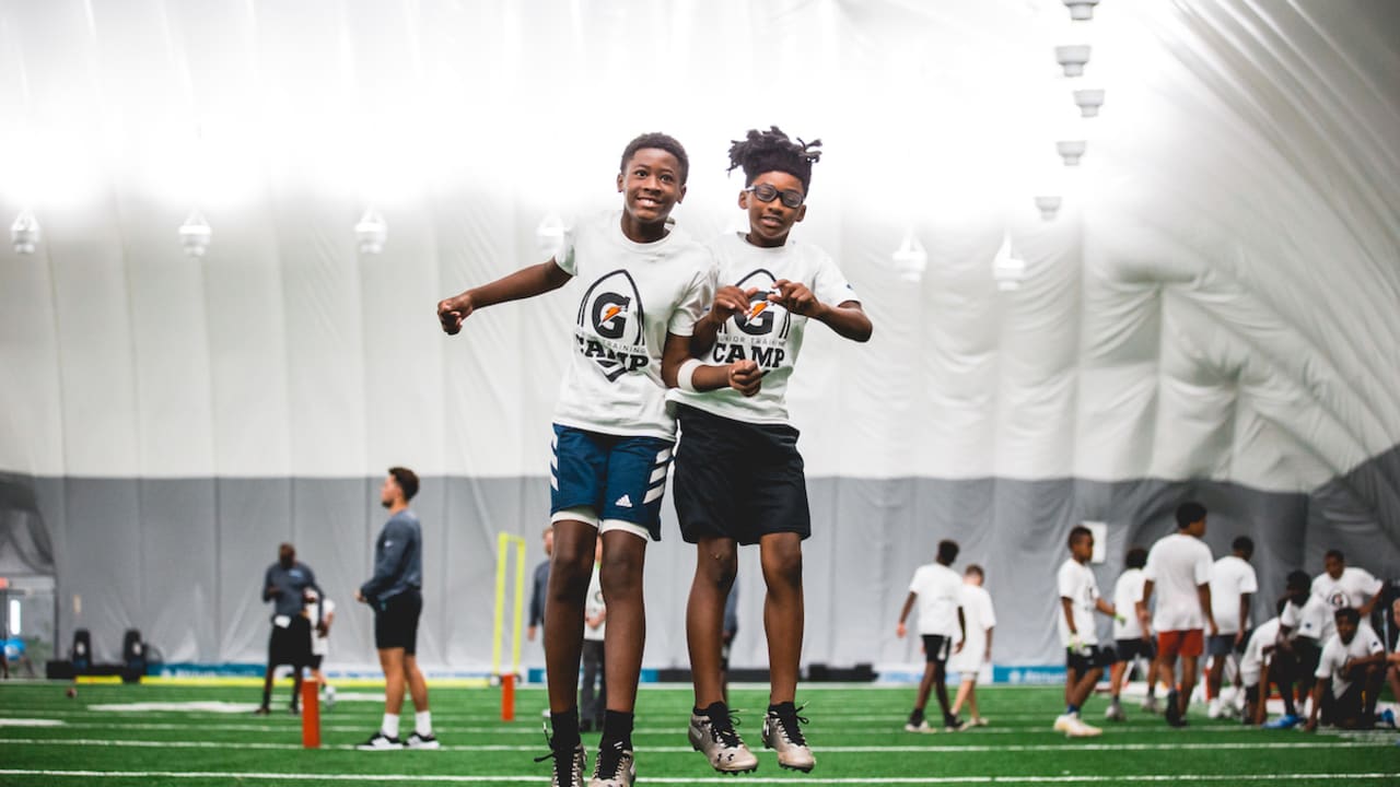 Miami Dolphins Host Gatorade Junior Training Camp