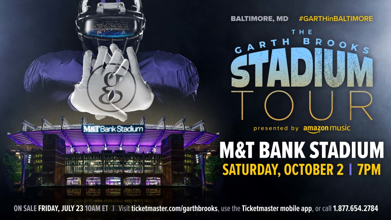 Garth Brooks Announces Concert At M&T Bank Stadium