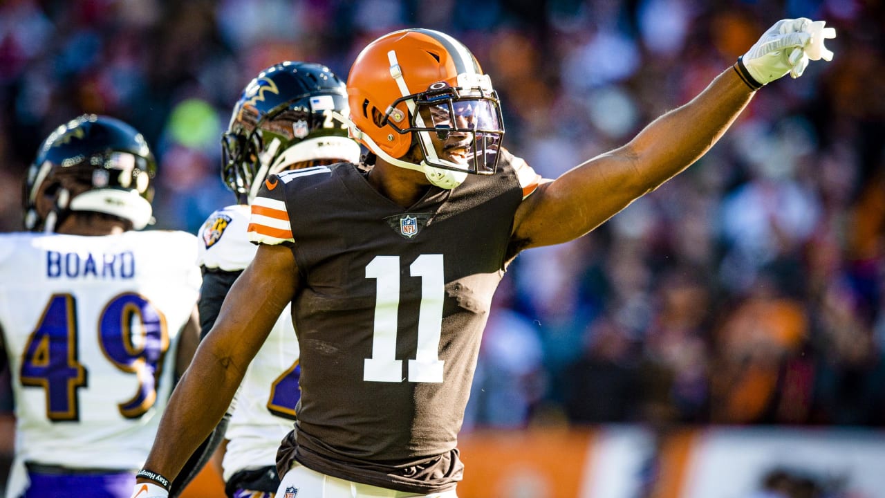 : Donovan Peoples-Jones Cleveland Browns 8x10 Sports Photo (UU)  : Sports & Outdoors