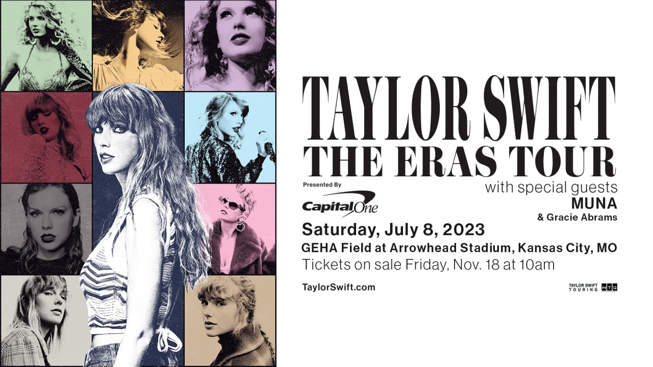 GEHA Field at Arrowhead Stadium to Host Taylor Swift The Eras Tour