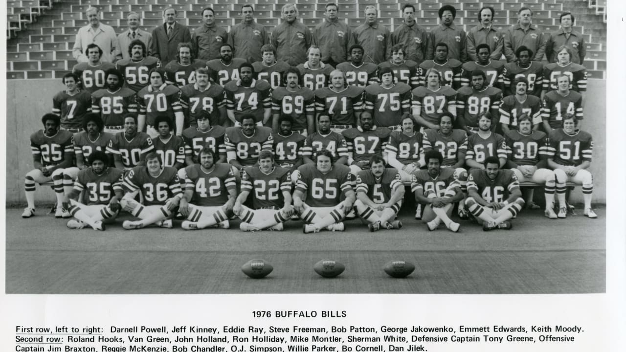 1979 Buffalo Bills Football Player Safety Tony Greene Press Photo