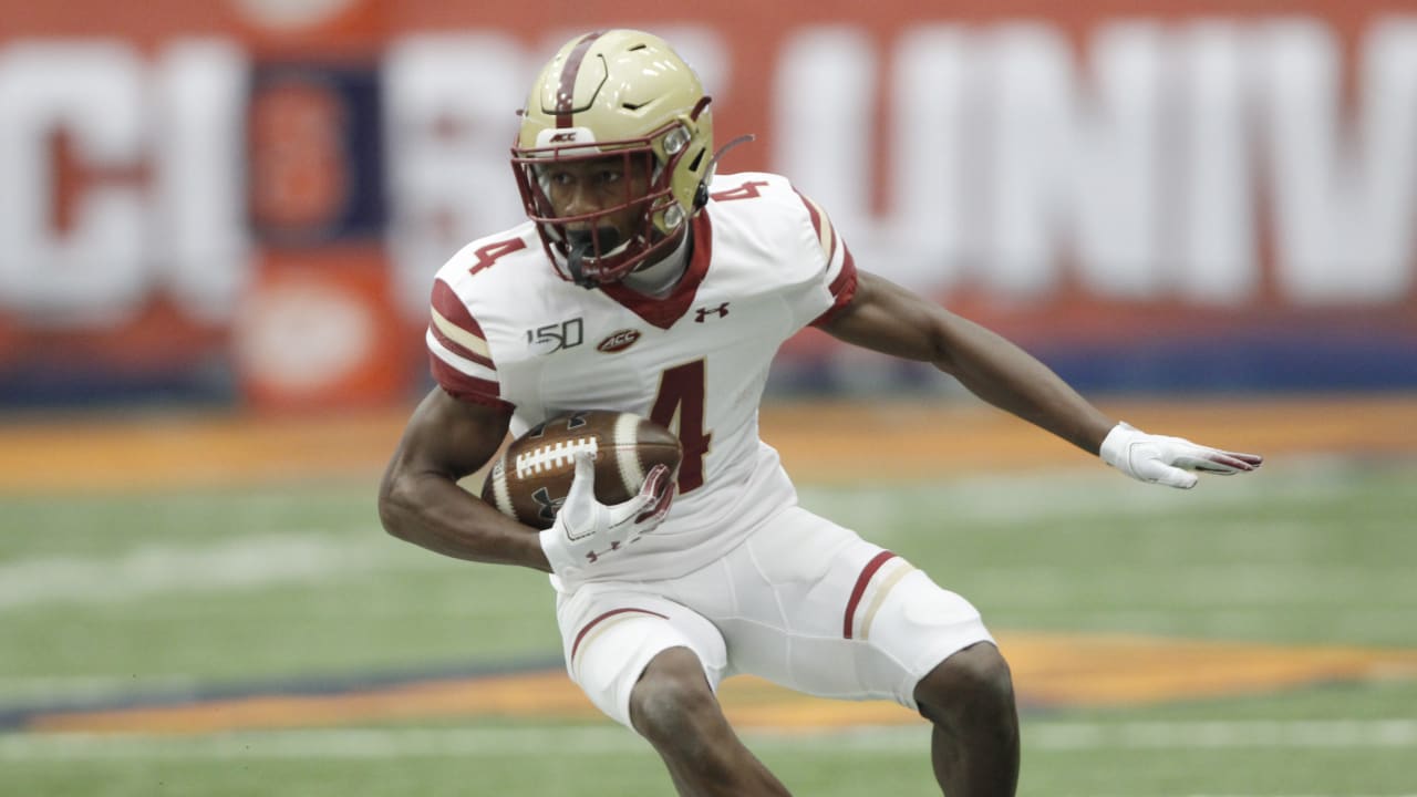 Boston College WR Zay Flowers Visiting Raiders 