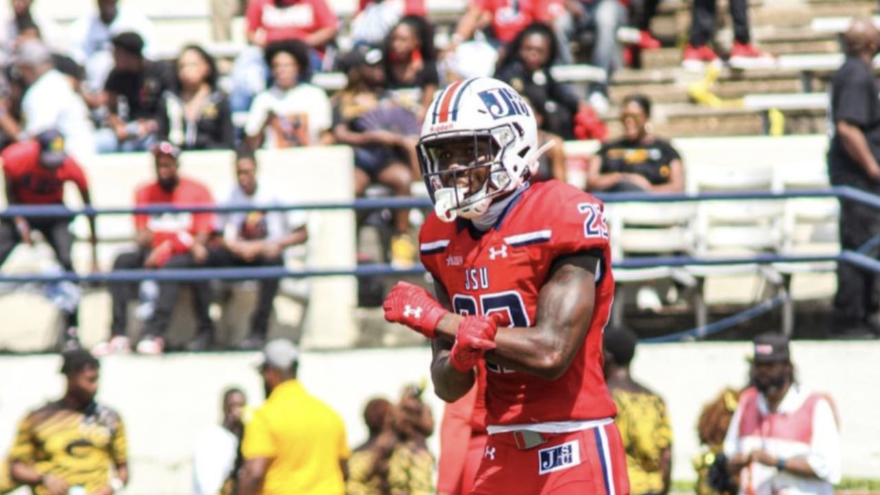 Jackson State football's Isaiah Bolden visits Patriots for NFL Draft