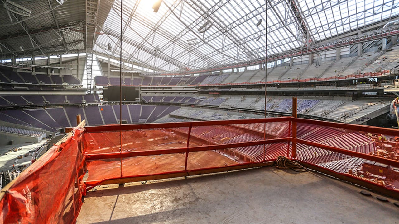 Vikings installing massive horn in new stadium