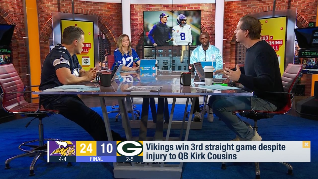 The 'GMFB' Crew React To Kirk Cousins Injury Against Packers